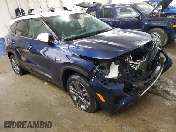 2022 Kia Seltos S z VIN KNDEUCAA7N7319896, wystawiony jako Copart lot #51446595 z przebiegiem 48 814 mil mil oraz Szkoda całkowita • Salvage title. Historia ofert i sprzedaży dostępna na DreamBid. Obrazek 4.