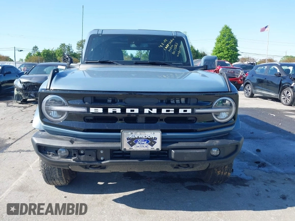 2024 Ford Bronco Outer Banks with VIN 1FMDE8BH8RLB07390, listed as a IAAI auction lot 41984960 with 4,528 mi miles and . Bid and sale history available at DreamBid. Image 11.