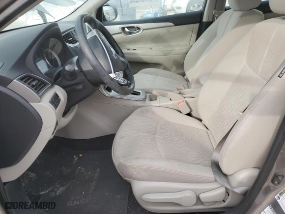 2015 Nissan Sentra SV with VIN 3N1AB7AP7FY293383, listed as a Copart auction lot 46693425 with 122,682 mi miles and Salvage Title. Bid and sale history available at carsss.com. Image 7.