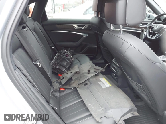 2019 Audi A6 Premium Plus with VIN WAUE8AF23KN119855, listed as a IAAI auction lot 41552717 with 43,677 mi miles. Bid and sale history available at carsss.com. Image 8.