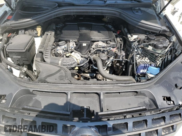 2013 Mercedes-Benz M 350 with VIN 4JGDA5HB8DA215865, listed as a Copart auction lot 58357115 with 168,730 mi miles and Salvage title. Bid and sale history available at DreamBid. Image 12.