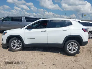 2024 Jeep Compass Latitude with VIN 3C4NJDBN4RT116966, listed as a IAAI auction lot 42562326 with 32,436 mi miles and . Bid and sale history available at DreamBid. Image 13.