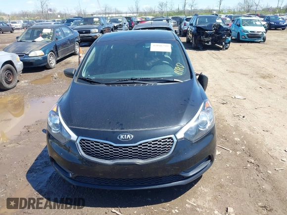 2015 Kia Forte LX with VIN KNAFK4A63F5419614, listed as a IAAI auction lot 42046799 with 117,596 mi miles. Bid and sale history available at carsss.com. Image 12.
