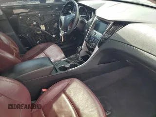 2012 Hyundai Sonata 2.4L Limited PZEV with VIN 5NPEC4AC7CH485242, listed as a Copart auction lot 49987005 with 183,182 mi miles and Salvage Title. Bid and sale history available at carsss.com. Image 7.