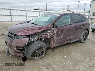 2017 Ford Edge Sport with VIN 2FMPK4AP7HBB09346, listed as a Copart auction lot 50621545 with 98,314 mi miles and Non Repairable. Bid and sale history available at carsss.com. Image 1.