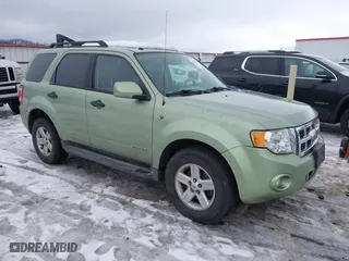 2008 Ford Escape Hybrid with VIN 1FMCU59H68KE58564, listed as a IAAI auction lot 41625078 with 161,867 mi miles. Bid and sale history available at carsss.com. Image 1.