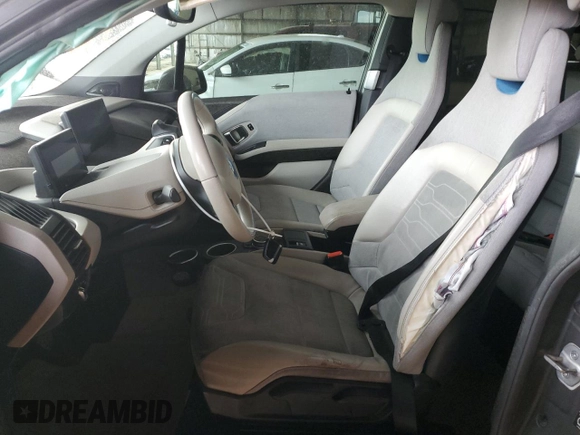 2014 BMW i3 z VIN WBY1Z2C50EV285434, wystawiony jako Copart lot #43160535 z przebiegiem 54 737 mil mil oraz Szkoda całkowita • Salvage title. Historia ofert i sprzedaży dostępna na DreamBid. Obrazek 7.