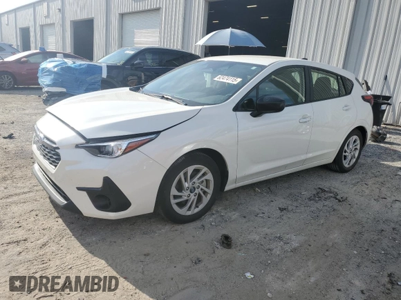 2024 Subaru Impreza with VIN JF1GUABC8R8872320, listed as a Copart auction lot 62474115 with 10,881 mi miles and Salvage title. Bid and sale history available at DreamBid. Image 1.