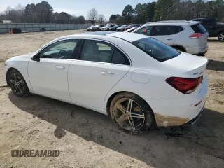 2022 Mercedes-Benz A 220 with VIN W1K3G4EB0NJ349774, listed as a Copart auction lot 45664385 with 18,779 mi miles and Salvage Title. Bid and sale history available at DreamBid. Image 2.