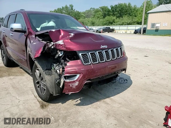 2020 Jeep Grand Cherokee Limited with VIN 1C4RJFBG9LC340171, listed as a Copart auction lot 60220535 with 95,647 mi miles and Salvage title. Bid and sale history available at DreamBid. Image 13.