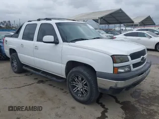2003 Chevrolet Avalanche with VIN 3GNEC13T53G324092, listed as a IAAI auction lot 42041159 with 313,780 mi miles. Bid and sale history available at carsss.com. Image 1.