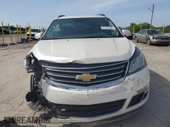 2015 Chevrolet Traverse LT with VIN 1GNKRGKD0FJ112623, listed as a Copart auction lot 61737435 with 142,760 mi miles and Salvage title. Bid and sale history available at DreamBid. Image 5.