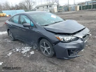 2019 Subaru Impreza Premium with VIN 4S3GKAC61K3600316, listed as a IAAI auction lot 41607912 with 113,327 mi miles. Bid and sale history available at carsss.com. Image 1.