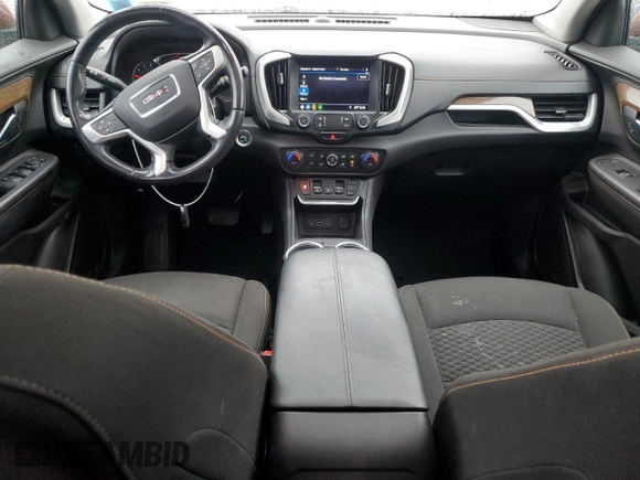 2019 GMC Terrain SLE with VIN 3GKALTEV8KL269195, listed as a Copart auction lot 80860944 with 65,279 mi miles and Salvage Title. Bid and sale history available at DreamBid. Image 8.