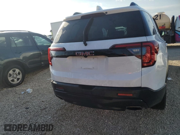 2022 GMC Acadia SLT with VIN 1GKKNMLS0NZ101495, listed as a Copart auction lot 77628424 with Not provided miles and Non repairable. Bid and sale history available at DreamBid. Image 6.
