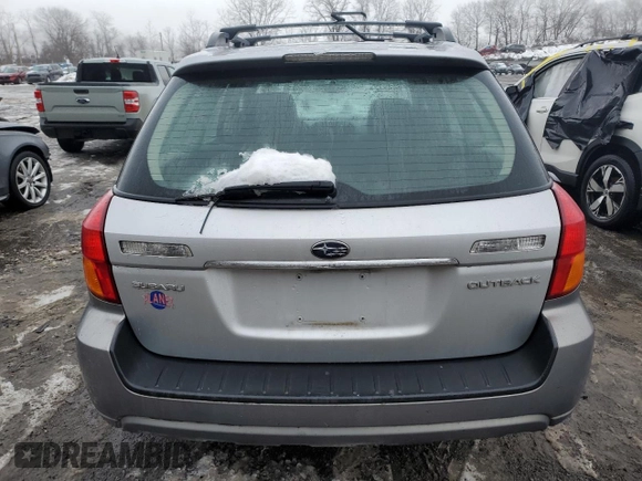 2006 Subaru Legacy Outback z VIN 4S4BP61C967349475, wystawiony jako Copart lot #61766185 z przebiegiem 118 878 mil mil oraz Nie do naprawy • Non repairable. Historia ofert i sprzedaży dostępna na DreamBid. Obrazek 6.