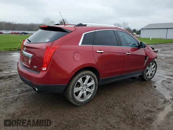 2011 Cadillac SRX Premium Collection with VIN 3GYFNFEY9BS633051, listed as a Copart auction lot 52884075 with 97,997 mi miles and Salvage Title. Bid and sale history available at carsss.com. Image 3.
