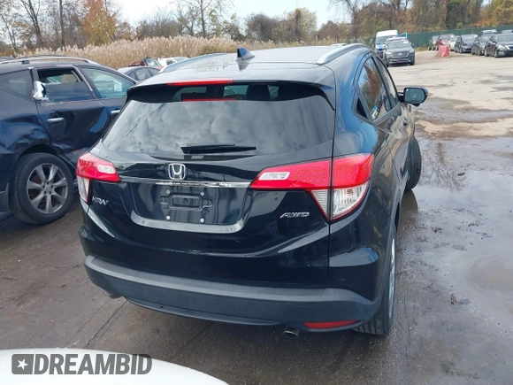 2019 Honda HR-V EX-L with VIN 3CZRU6H71KM720174, listed as a IAAI auction lot 40894945 with 55,483 mi miles. Bid and sale history available at carsss.com. Image 16.