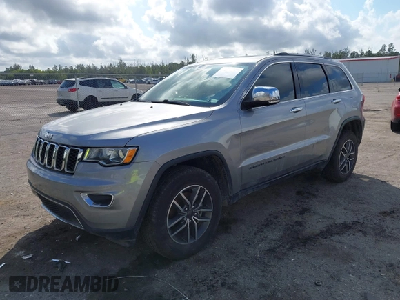 2020 Jeep Grand Cherokee Limited with VIN 1C4RJEBG1LC245405, listed as a IAAI auction lot 41489446 with 33,052 mi miles. Bid and sale history available at carsss.com. Image 17.