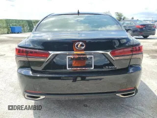 2023 Lexus LS with VIN JTHD51FF7P5018625, listed as a Copart auction lot 60821404 with 10,775 mi miles and Salvage Title. Bid and sale history available at carsss.com. Image 6.