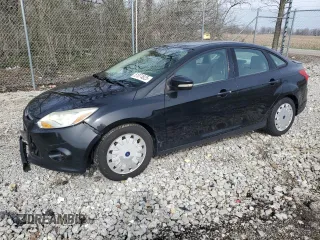 2014 Ford Focus SE with VIN 1FADP3F28EL383303, listed as a Copart auction lot 51874625 with 99,472 mi miles and Salvage Title. Bid and sale history available at carsss.com. Image 1.