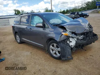 2017 Toyota Sienna LE Auto Access Seat with VIN 5TDKZ3DC1HS804935, listed as a Copart auction lot 54327274 with 0 mi miles and Salvage Title. Bid and sale history available at carsss.com. Image 4.