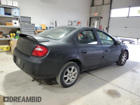 2004 Dodge Neon SXT with VIN 1B3ES56CX4D596703, listed as a Copart auction lot 51340445 with 184,207 mi miles and Salvage Title. Bid and sale history available at carsss.com. Image 3.