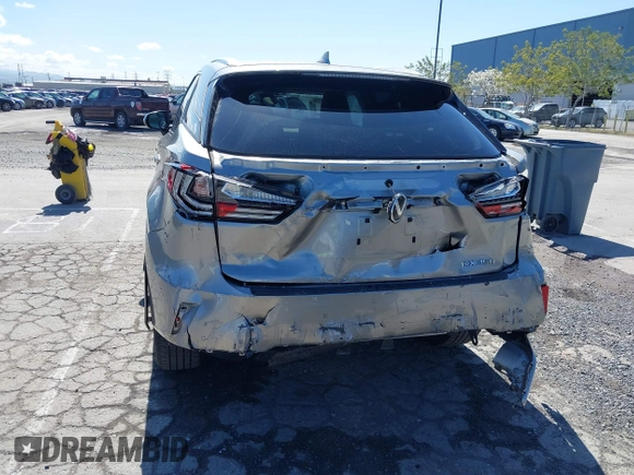 2017 Lexus RX with VIN 2T2BZMCA7HC123303, listed as a IAAI auction lot 41949677 with 25,193 mi miles. Bid and sale history available at carsss.com. Image 6.