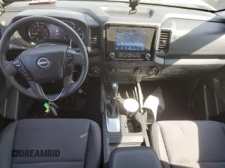 2022 Nissan Frontier S with VIN 1N6ED1CM7NN663880, listed as a Copart auction lot 67846884 with 30,240 mi miles and Salvage title. Bid and sale history available at DreamBid. Image 8.
