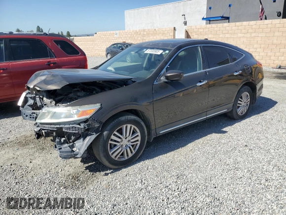 2013 Honda Crosstour EX z VIN 5J6TF3H32DL002259, wystawiony jako Copart lot #57330905 z przebiegiem 86 930 mil mil oraz Szkoda całkowita • Salvage title. Historia ofert i sprzedaży dostępna na DreamBid. Obrazek 1.