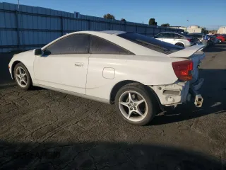 2000 Toyota Celica GTS with VIN JTDDY32T6Y0019229, listed as a Copart auction lot 77842174 with 143,514 mi miles and Salvage Title. Bid and sale history available at carsss.com. Image 2.