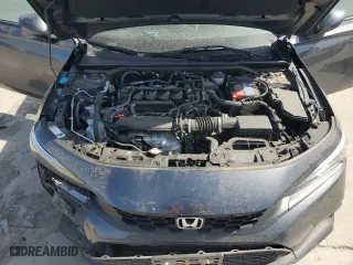 2022 Honda Civic Hatchback EX-L with VIN 19XFL1H72NE024159, listed as a Copart auction lot 49783795 with 19,336 mi miles and Salvage Title. Bid and sale history available at carsss.com. Image 13.