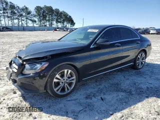 2018 Mercedes-Benz C with VIN 55SWF4JB4JU241898, listed as a Copart auction lot 49443245 with 73,906 mi miles and Salvage Title. Bid and sale history available at carsss.com. Image 1.