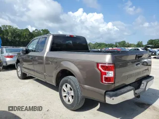 2019 Ford F-150 XL with VIN 1FTEX1CB3KKD95061, listed as a Copart auction lot 58544655 with 54,391 mi miles and Salvage title. Bid and sale history available at DreamBid. Image 2.