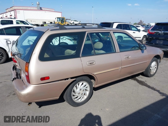 1999 Ford Escort SE with VIN 3FAFP15P6XR102047, listed as a IAAI auction lot 41686181 with 61,350 mi miles. Bid and sale history available at carsss.com. Image 4.