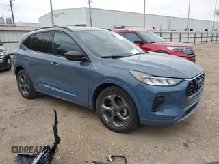 2024 Ford Escape ST-Line with VIN 1FMCU0MNXRUA03464, listed as a IAAI auction lot 42200230 with 34,842 mi miles and . Bid and sale history available at DreamBid. Image 1.