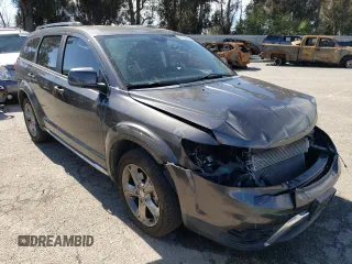 2017 Dodge Journey Crossroad Plus with VIN 3C4PDCGB9HT501527, listed as a Copart auction lot 49159915 with 101,106 mi miles and Salvage Title. Bid and sale history available at carsss.com. Image 4.
