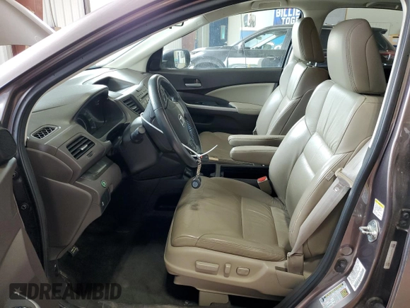 2013 Honda CR-V EX-L z VIN 5J6RM4H72DL084275, wystawiony jako Copart lot #58009995 z przebiegiem 122 480 mil mil oraz Tytuł czysty. Historia ofert i sprzedaży dostępna na DreamBid. Obrazek 7.