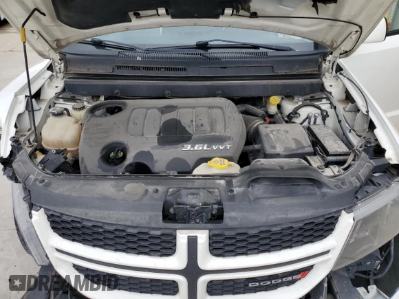 2014 Dodge Journey R/T with VIN 3C4PDCEG0ET309861, listed as a Copart auction lot 55318185 with 185,526 mi miles and Salvage title. Bid and sale history available at DreamBid. Image 12.
