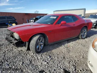 2012 Dodge Challenger SXT Plus with VIN 2C3CDYAG5CH134311, listed as a Copart auction lot 46408555 with 178,214 mi miles and Salvage Title. Bid and sale history available at carsss.com. Image 1.