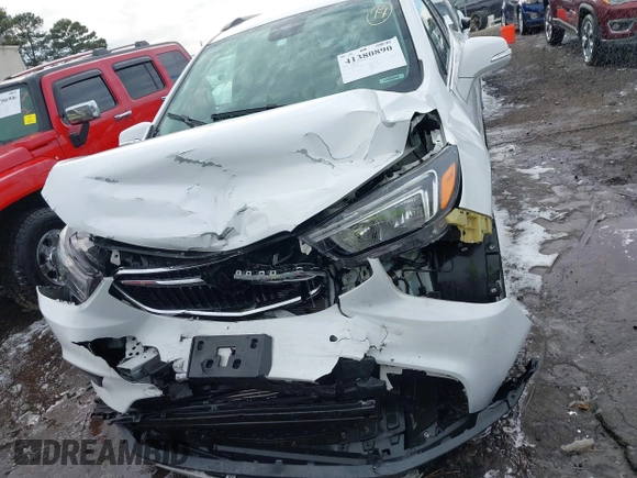 2018 Buick Encore Preferred with VIN KL4CJASB4JB540692, listed as a IAAI auction lot 41380890 with 77,896 mi miles. Bid and sale history available at carsss.com. Image 12.