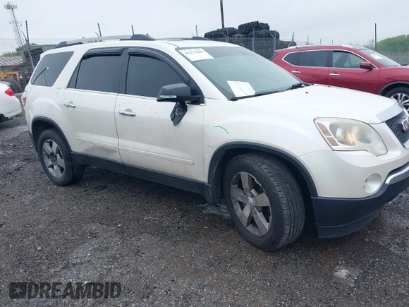 2012 GMC Acadia SLT1 z VIN 1GKKVRED1CJ234466, wystawiony jako IAAI lot #42275289 z przebiegiem 161 629 mil mil oraz . Historia ofert i sprzedaży dostępna na DreamBid. Obrazek 1.