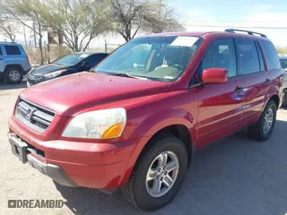 2005 Honda Pilot EX-L with VIN 2HKYF18505H517753, listed as a IAAI auction lot 41889799 with 230,297 mi miles. Bid and sale history available at carsss.com. Image 2.