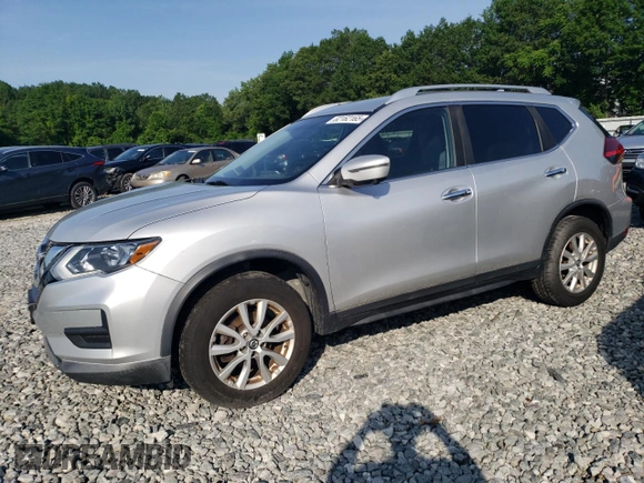 2017 Nissan Rogue SV with VIN KNMAT2MV7HP552465, listed as a Copart auction lot 62162165 with 124,217 mi miles and Clean title. Bid and sale history available at DreamBid. Image 1.