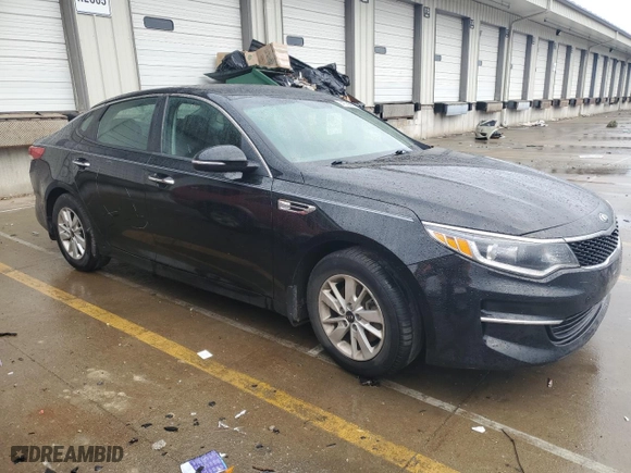 2017 Kia Optima LX with VIN KNAGT4L32H5179088, listed as a Copart auction lot 84076884 with 144,759 mi miles and Salvage Title. Bid and sale history available at carsss.com. Image 4.