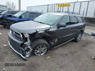 2017 Dodge Durango SXT with VIN 1C4RDJAG1HC918038, listed as a IAAI auction lot 41599549 with 93,417 mi miles and . Bid and sale history available at DreamBid. Image 18.