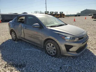 2022 Kia Rio S with VIN 3KPA24ADXNE477511, listed as a Copart auction lot 48555265 with 32,147 mi miles and Salvage Title. Bid and sale history available at carsss.com. Image 4.