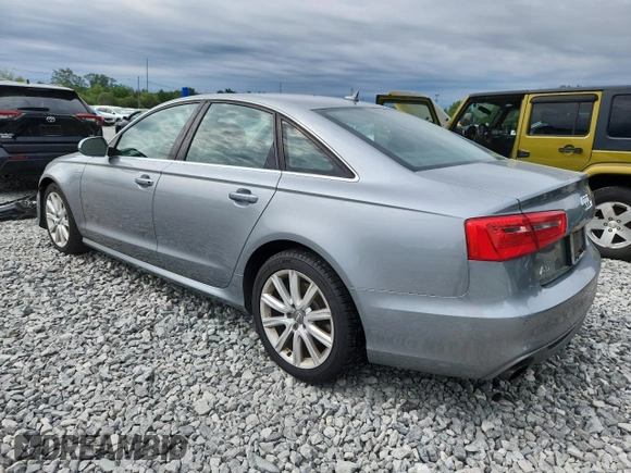 2015 Audi A6 Premium Plus with VIN WAUFGAFC7FN010515, listed as a Copart auction lot 61332435 with 169,121 mi miles and Clean title. Bid and sale history available at DreamBid. Image 2.