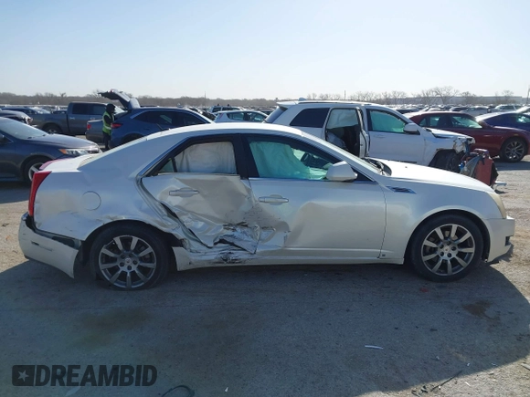 2008 Cadillac CTS RWD w/1SA with VIN 1G6DF577380211952, listed as a IAAI auction lot 41828784 with 273,085 mi miles. Bid and sale history available at carsss.com. Image 13.