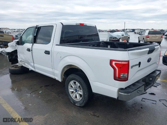 2017 Ford F-150 XL with VIN 1FTEW1C85HKD74857, listed as a IAAI auction lot 41433859 with 132,769 mi miles. Bid and sale history available at carsss.com. Image 3.